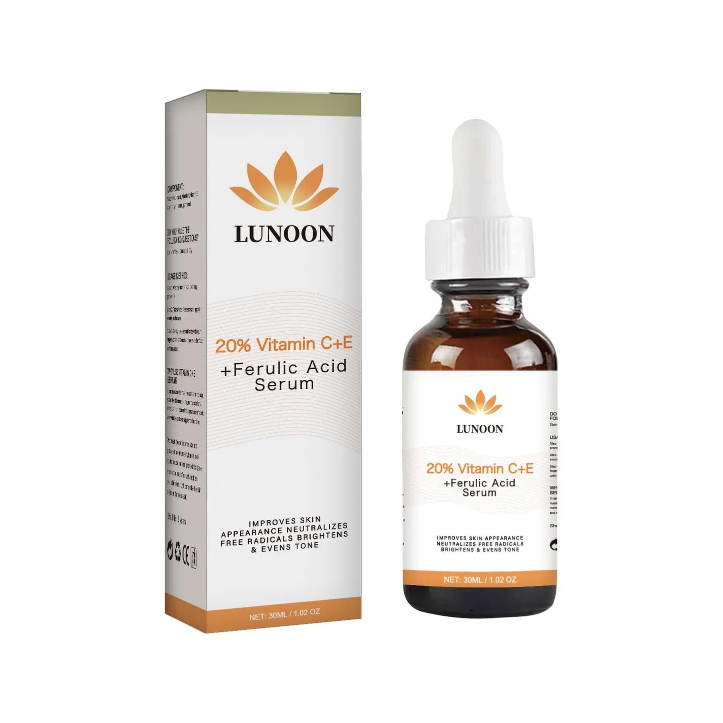 30mL Vitamin C & E Facial Skin Brightening Serum